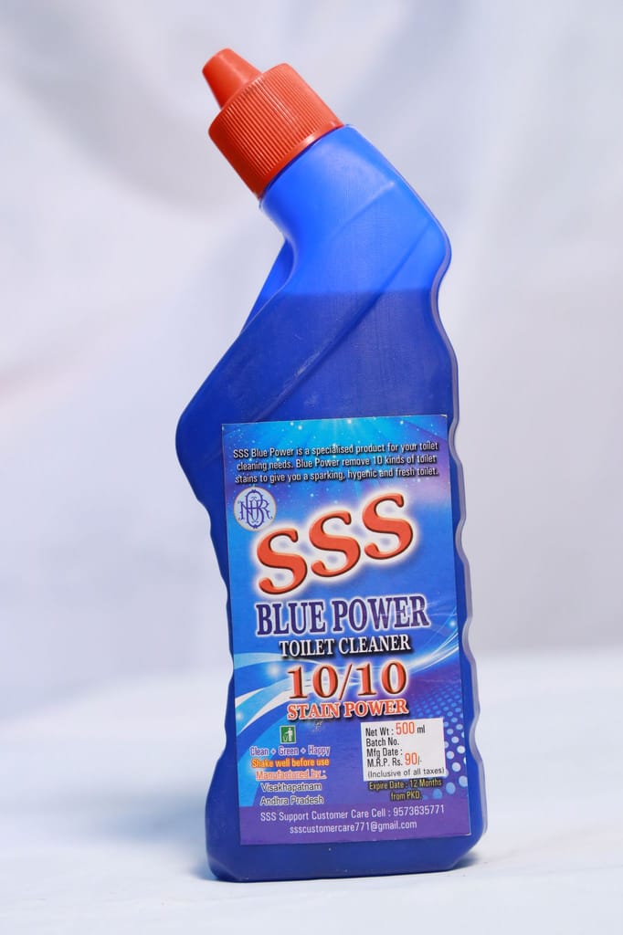 Toilet Cleaner - SSS Blue Power view 2
