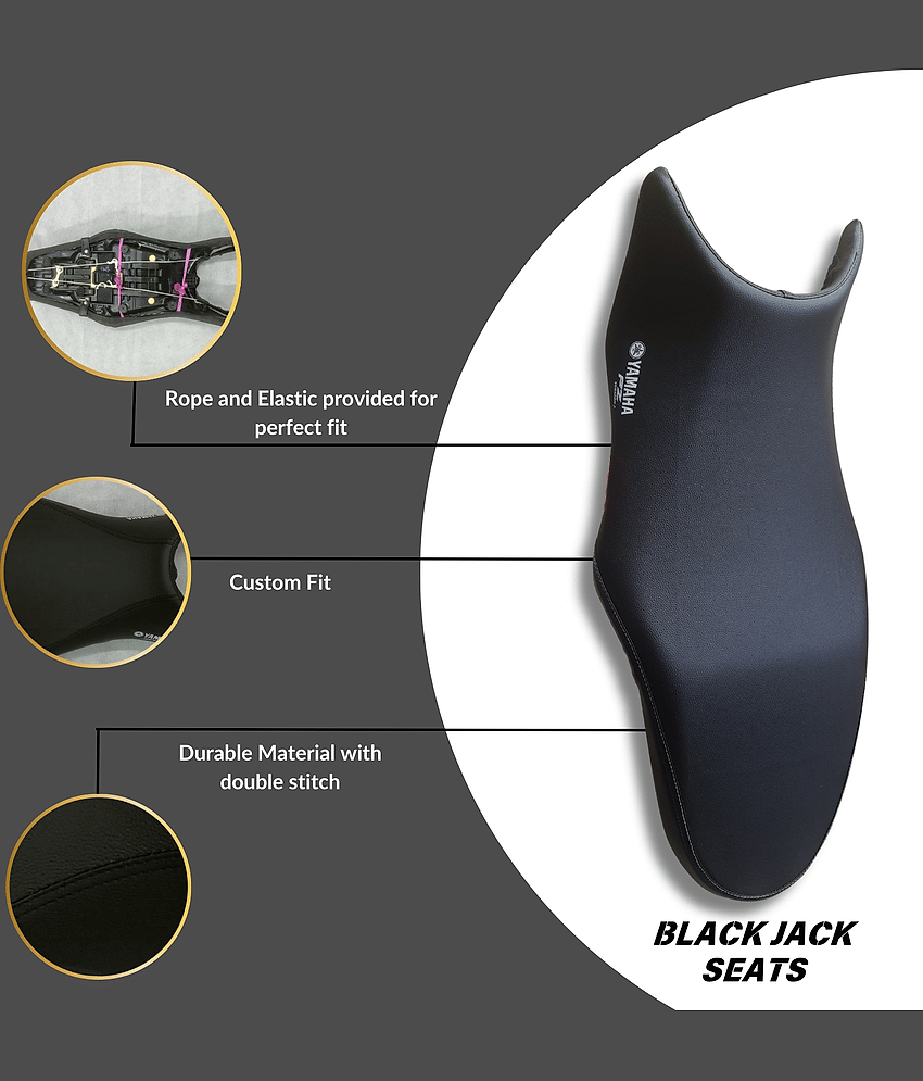 Black Jack Seats FZ-S Version 4 Seat Cover | Premium Fit & Stylish Protection view 2