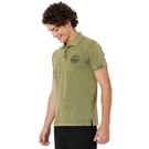 Mufti Olive Military Polo view 2