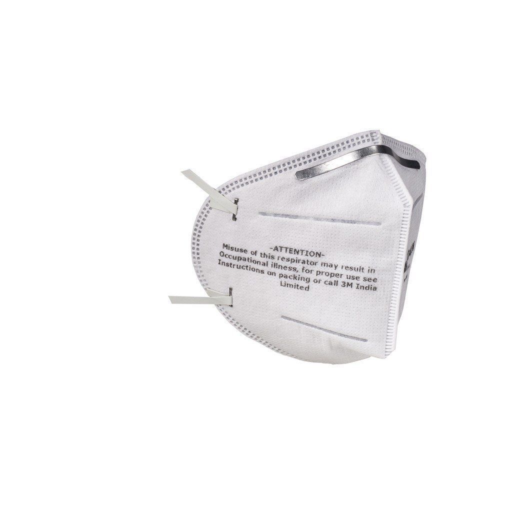 3M 9004IN Dust/Mist Respirator (White) - Pack of 50 view 2