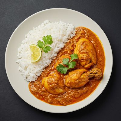 Chicken Curry Half Plate