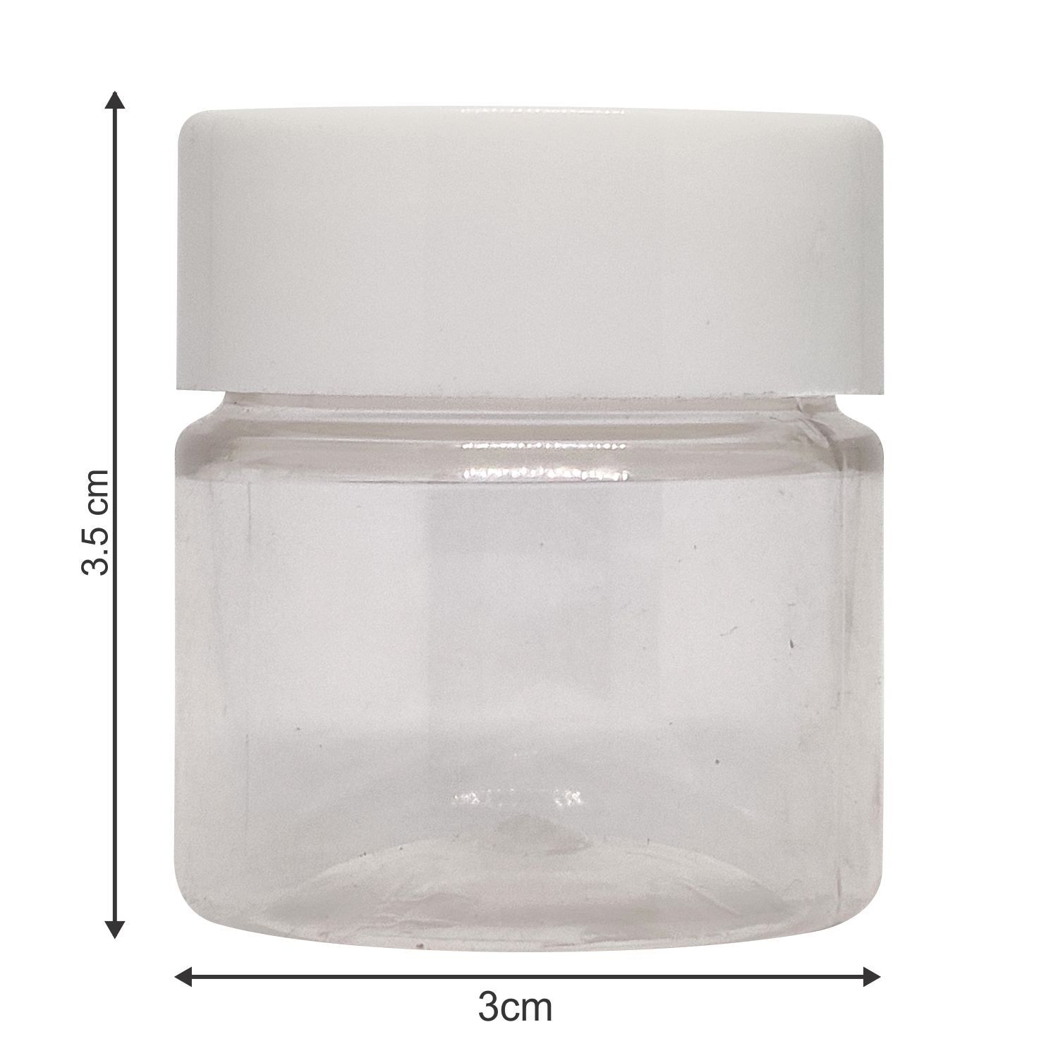 Puramio Round Pet Jar - Each 15 ml (Set of 12) view 2