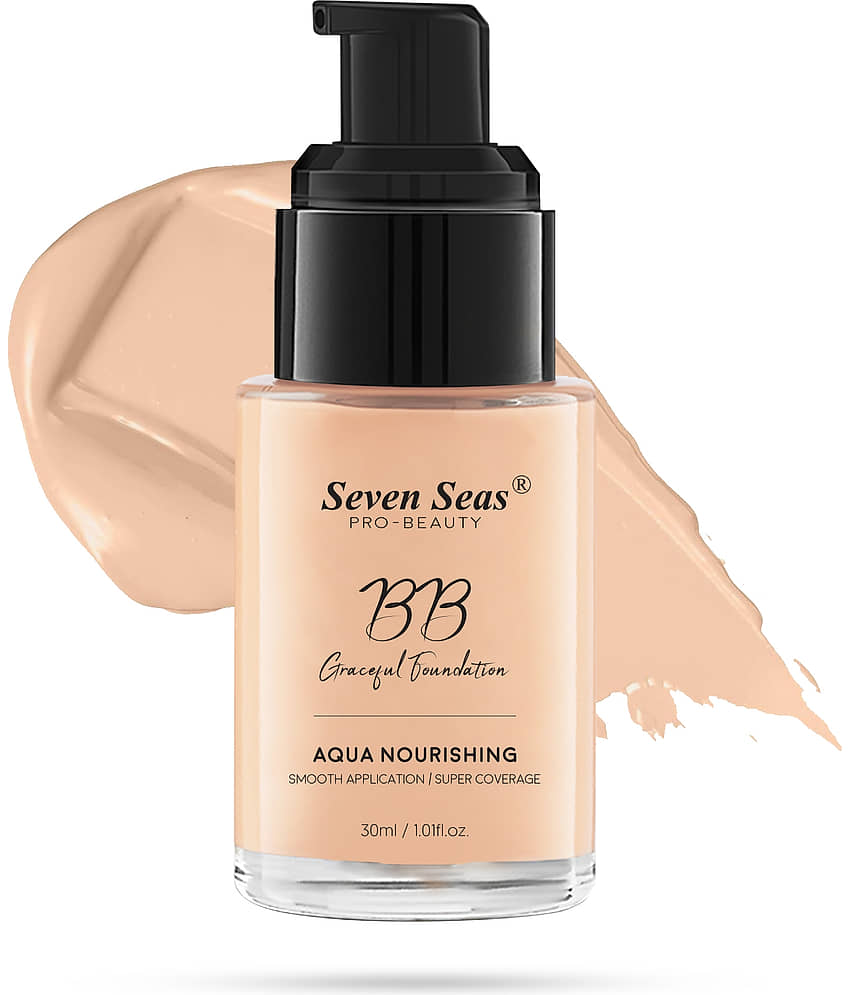 Seven Seas Matte Liquid For All Skin Types Skin Medium Foundation Pack of 1 view 2