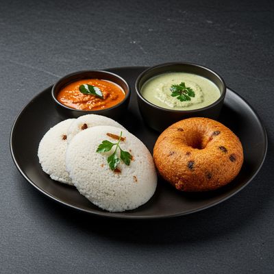 Button Idly Vada