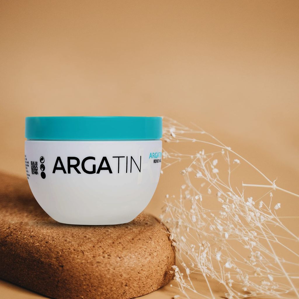 Argatin Keratin O+ Smooth Repair Hair Mask 250Ml | For Smoothening, Straightening, Hair Thickness | Nourishes Dry, Damaged & Frizzy Hair 250Ml view 2