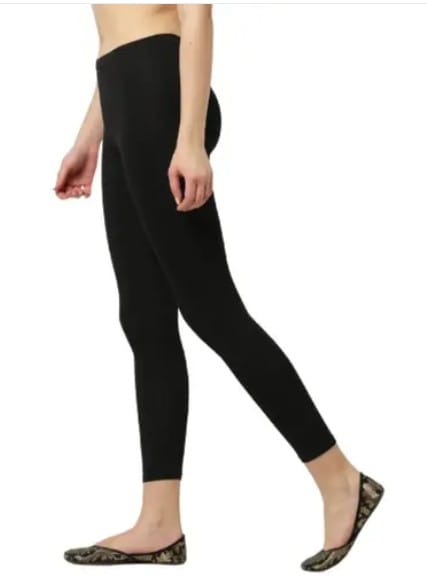 Black Leggings - Comfortable & Stylish for Women view 2