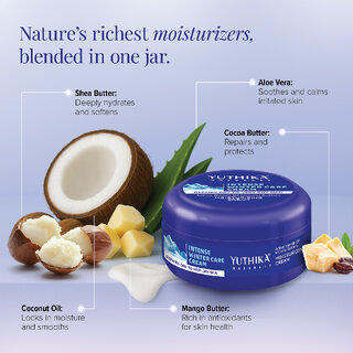 Yuthika Intense Winter Care Cream 150ml Jar (Include 10 pc 15ml each )| Deep Hydration with Natural Butters view 2