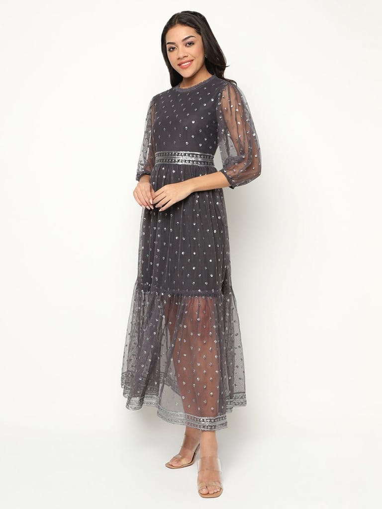 Antique Marine Dress view 2