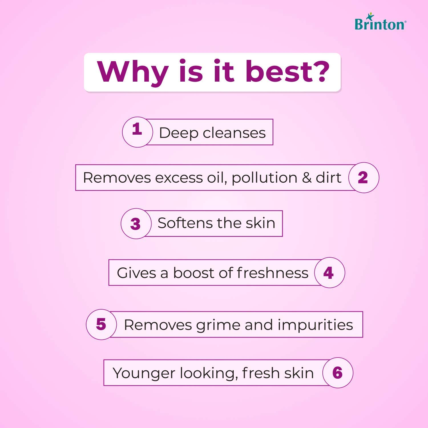 Brinton Doux Deep Cleanser Face Cleansing Cream 125 ml | For All Skin Types view 2