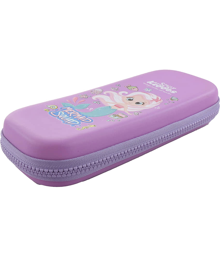 Smily Kiddos Small pencil case - mermaid purple view 2